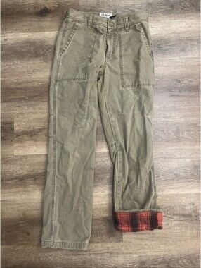L.L. Bean Vintage Rangeley Flannel Lined Pants Mens 30x32